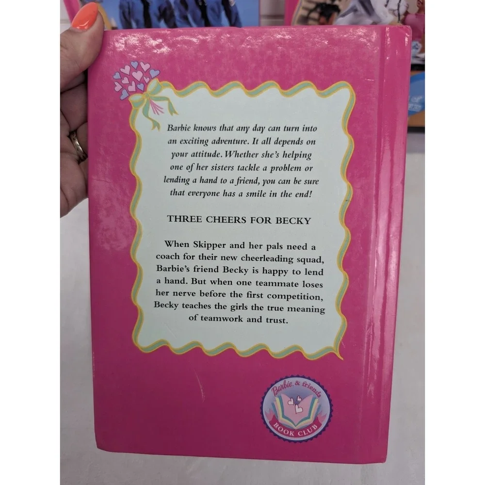 Barbie & Friends Book Lot Of 3 Hardcover‎ 1998 Mattel Book Club Astronaut Doctor